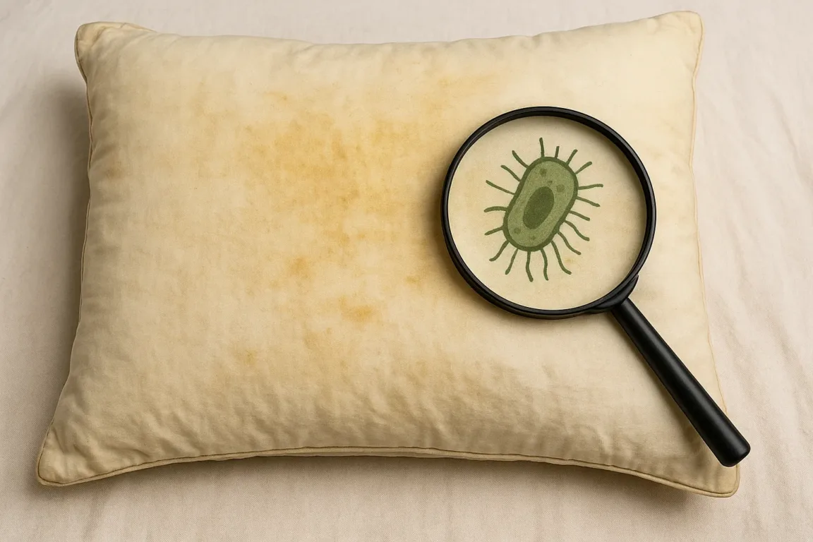 Pesquisa revela acúmulo alarmante de micro-organismos na roupa de cama e alerta para riscos à pele, cabelos e saúde respiratória (Foto Reprodução Sora)