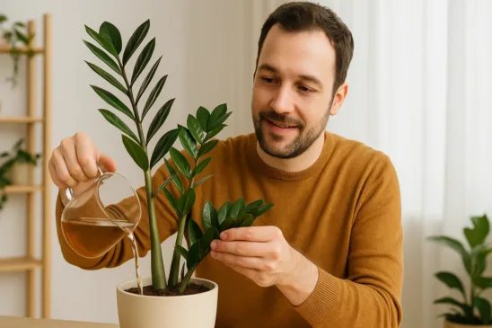 3 efeitos do chá de casca de banana na zamioculca que você precisa conhecer