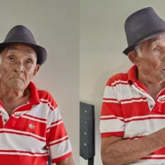 Josias Miranda da Luz, foi encontrado desorientado no bairro Tancredo Neves (Foto: Reprodução/PCRR)