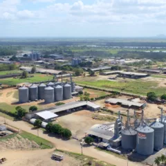 Vista aérea do Distrito Industrial