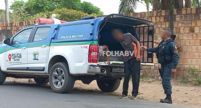 A reportagem da FolhaBV esteve no local no dia que o crime ocorreu (Foto: Dina Vieira/FolhaBV) 