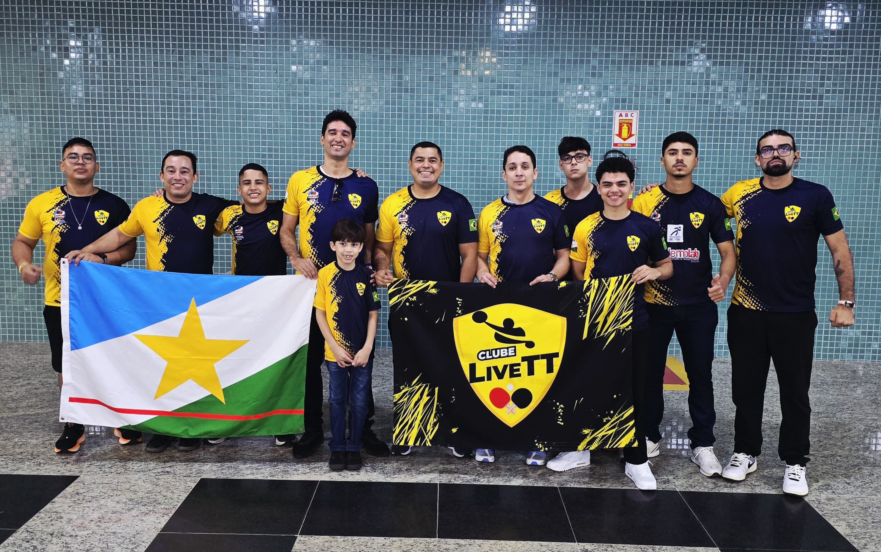 Clube Live TT representa Roraima na Copa do Brasil de Tênis de Mesa