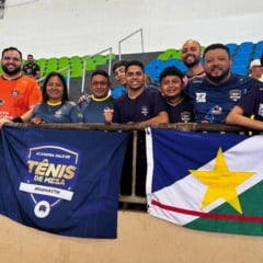 Delegação de Roraima na Copa Brasil de Tênis de Mesa (Foto: Divulgação)