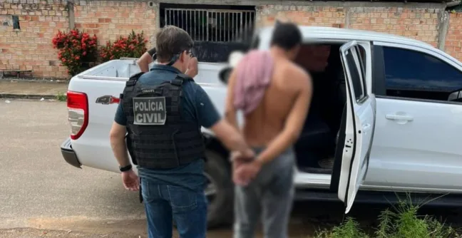 A prisão ocorreu no bairro Senador Hélio Campos (Foto: ASCOM/PCRR)