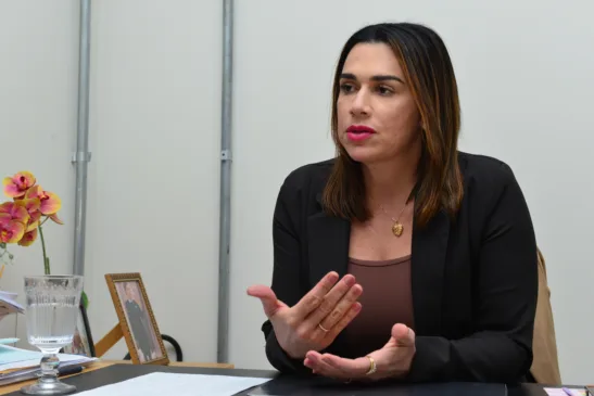 Coronel da PM Carla Meneses, secretária de Segurança Pública. Foto: Nilzete Franco/FolhaBV