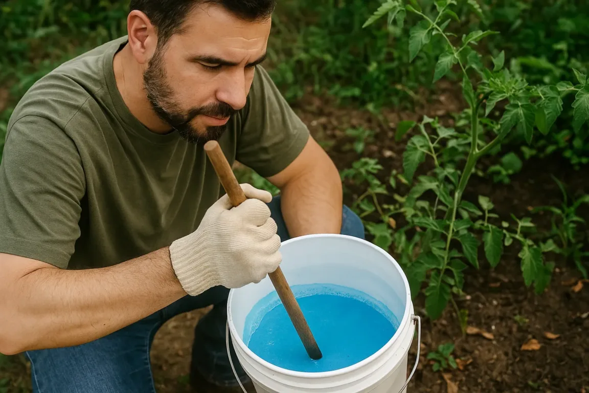 Como fazer a calda bordalesa que protege suas plantas contra pragas e doenças
