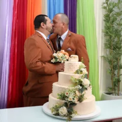 Casamento coletivo LGBTQ+
