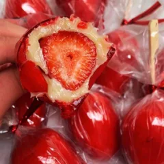 O "morango do amor" se tornou popular nas redes sociais (Foto: arquivo Folha) 