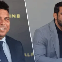 Ronaldo Fenômeno elogia inicio de gestão de Samir Xaud. (Foto: Arte/FolhaBV)