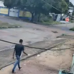 Suspeito foi visto dias antes circulando a região. Foto: reprodução/ câmera de segurança 