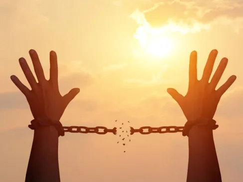 É difícil se libertar