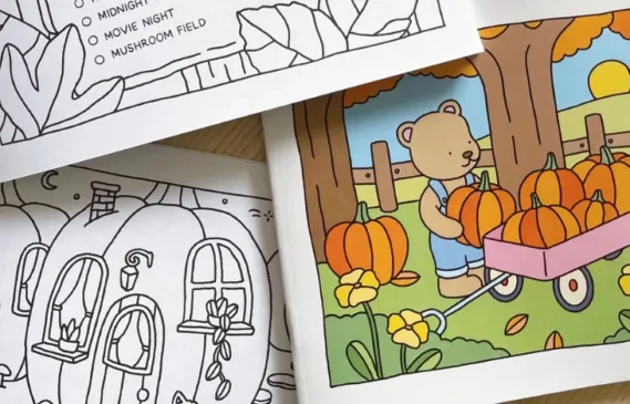 Colorir ajuda a desenvolver o controle dos movimentos, a atenção visual e o foco (Foto: Divulgação)