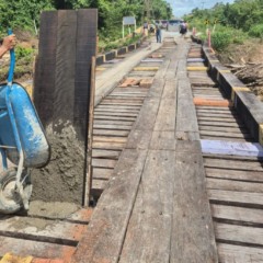 Ponte sobre o rio Tucumã terá interdição parcial para obras entre os dias 1º e 3 de julho