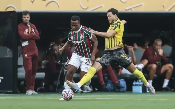 Fluminense estreia com empate diante do Borussia Dortmund. (Foto: Lucas Merçon/FFC)