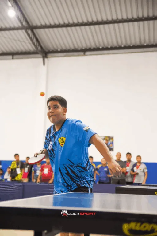 João Carlos representará Roraima na Copa Brasil de Tênis de Mesa