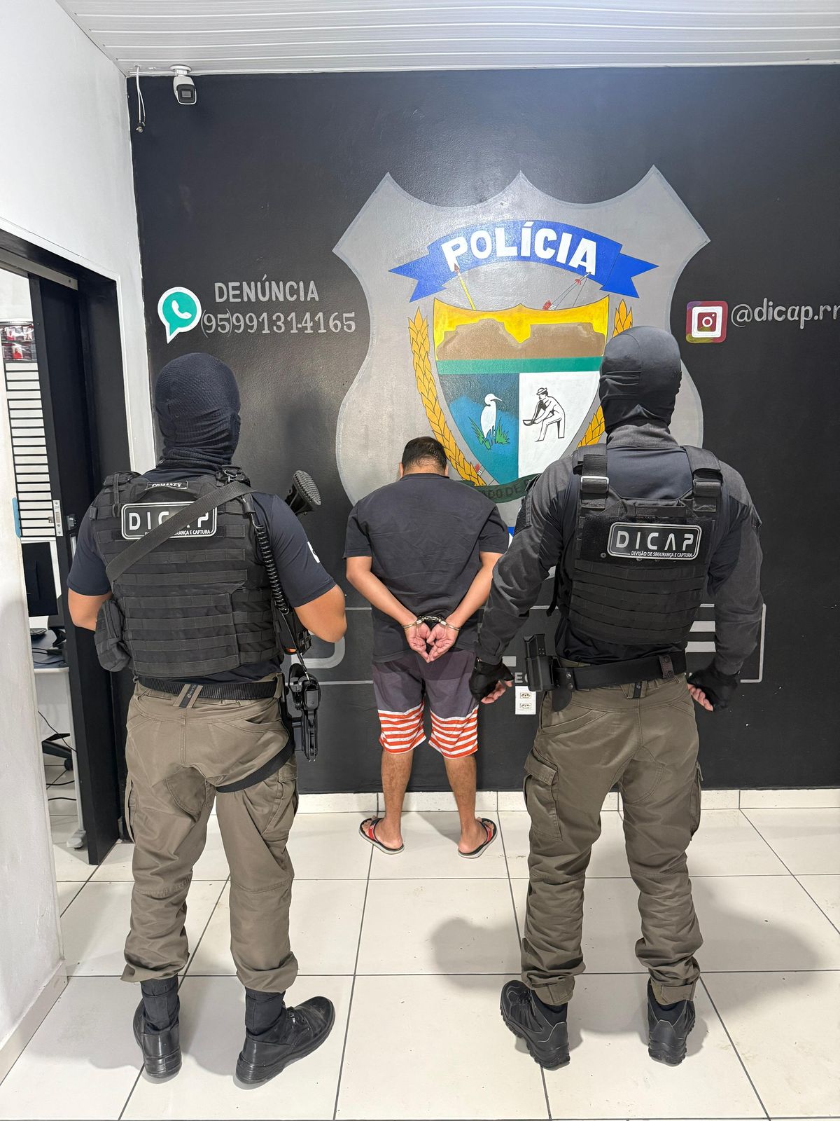 Dicap prende foragido