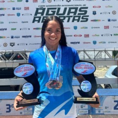 Kathleen Maoella representará o Brasil na Copa Pacífico de Águas Abertas. (Foto: Divulgação)