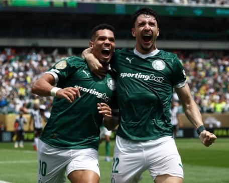 Palmeiras vence Botafogo por 1 a 0 e avança às quartas do Mundial de Clubes. (Foto: Lee Smith/Reuters)
