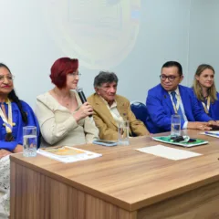O objetivo, segundo os organizadores, é aproximar o fazer artístico do meio acadêmico e incentivar o intercâmbio entre criadores e o público. Foto: Nilzete Franco/FolhaBV