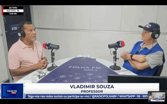 Foto: Reprodução/YouTube Rádio Folha 100.3