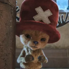 Chopper é o responsável pelos cuidados médicos da tripulação dos Chapéus de Palha e se destaca como um dos personagens mais emblemáticos da obra original (Foto Divulgação)