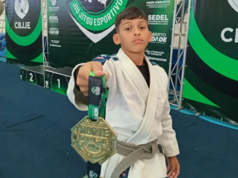 Miguel Nascimento participará do Campeonato Brasileiro de Jiu-jitsu. (Foto: Divulgação)