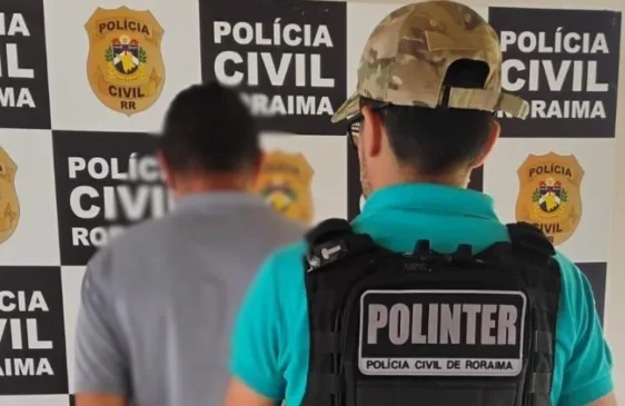 Prisão foi efetuada pela Polinter (Foto: ASCOM/PCRR) 