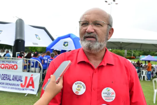 O presidente do Sintraima, Francisco Figueira