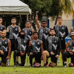 Boa Vista Berserkers foi a única roraimense na etapa Regional Norte do Brasileirão de Flag. (Foto: Bárbara Cristina) 