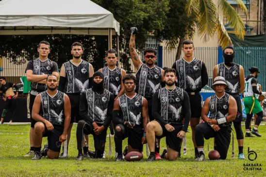 Boa Vista Berserkers foi a única roraimense na etapa Regional Norte do Brasileirão de Flag. (Foto: Bárbara Cristina) 