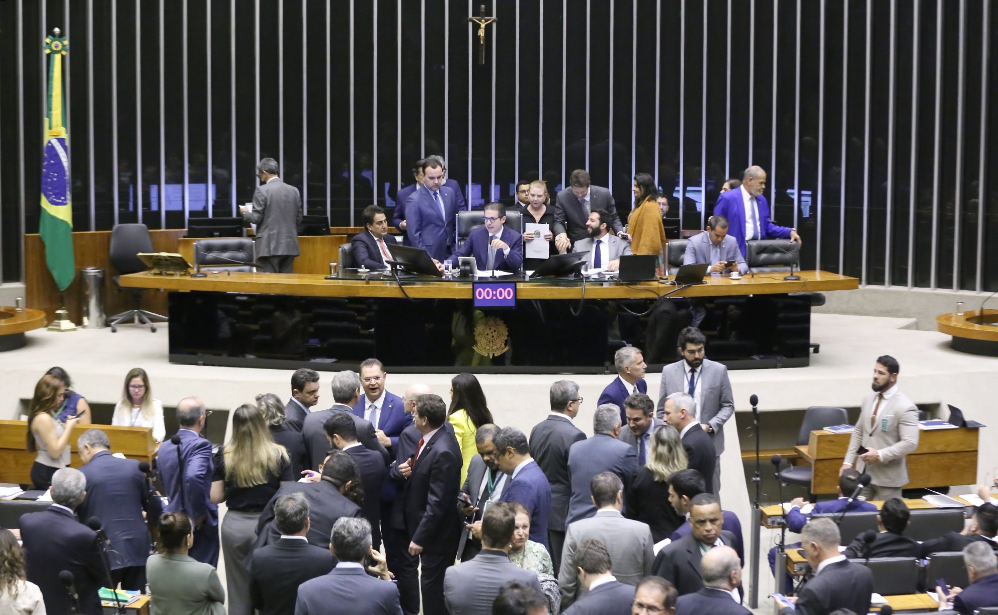 O plenário da Câmara dos Deputados