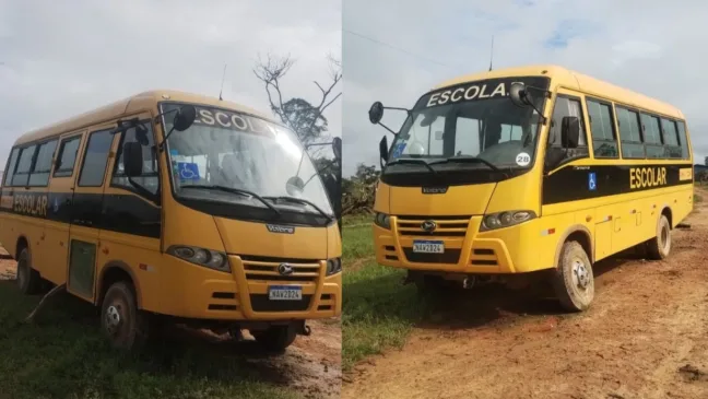 ônibus escolar Caracaraí