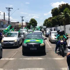 Carreata realizada em 7 de setembro de 2021, na avenida Mário Homem de Melo, em Boa Vista