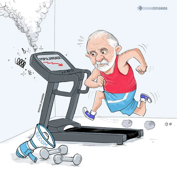 Lula culpa a Comunicação, mas o problema é ele