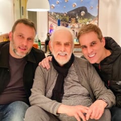 Francisco Cuoco e filhos