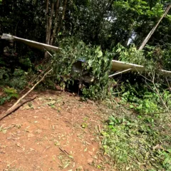 O monomotor, em condições de voo, foi localizado na região de Noronha, no Alto Uraricoera. Foto: Comando Conjunto Catrimani II