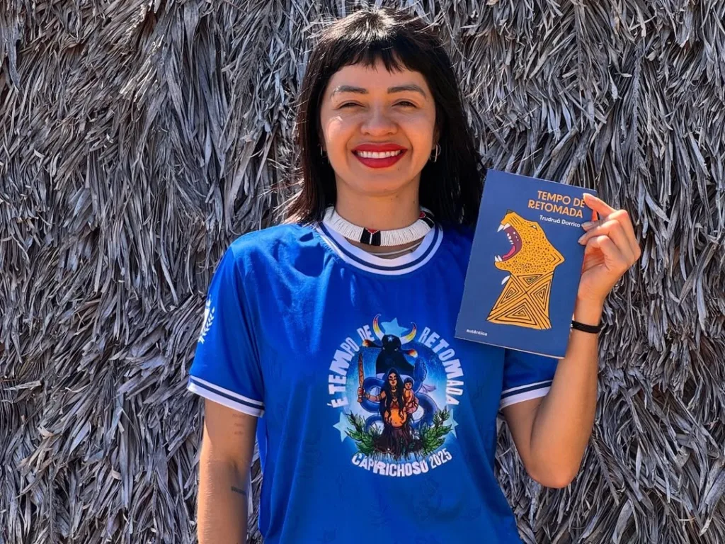 Trudruá Makuxi é autora do livro 'Tempo de Retomada' - Foto: Arquivo Pessoal
