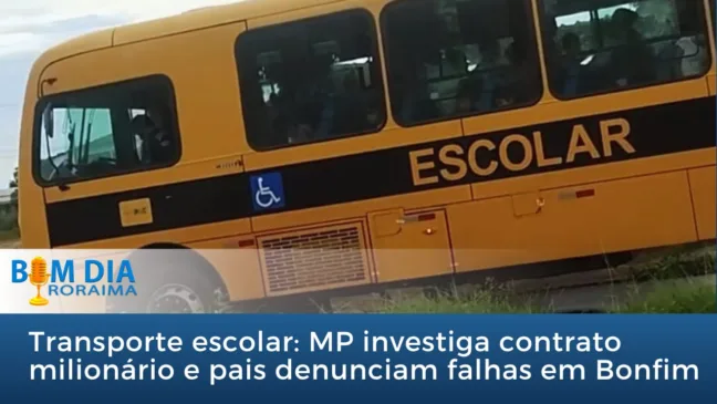 Transporte escolar: MP investiga contrato milionário e pais denunciam falhas