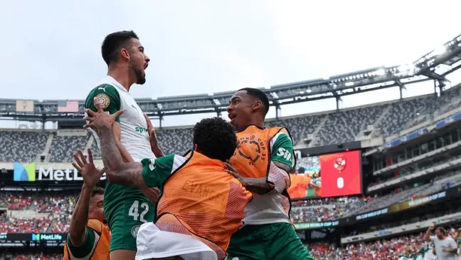 Palmeiras vence Al Ahly por 2 a 0. (Foto: Cesar Greco/Palmeiras)