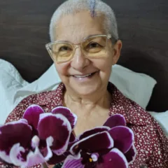 Cristine da Cunha Nascimento, de 66 anos está promovendo uma vaquinha online para custear a suas despesas pós cirúrgicas (Foto; Arquivo pessoal)