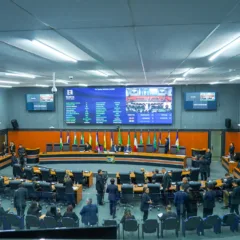 O plenário da Assembleia Legislativa de Roraima