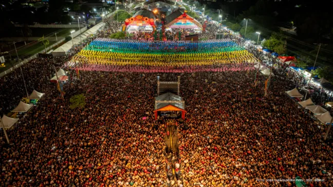 Mais de 320 mil pessoas passaram pelas seis noites de Boa Vista Junina