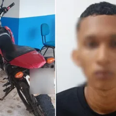 A moto foi recuperada nesta sexta-feira, 20 (Foto: Divulgação) 
