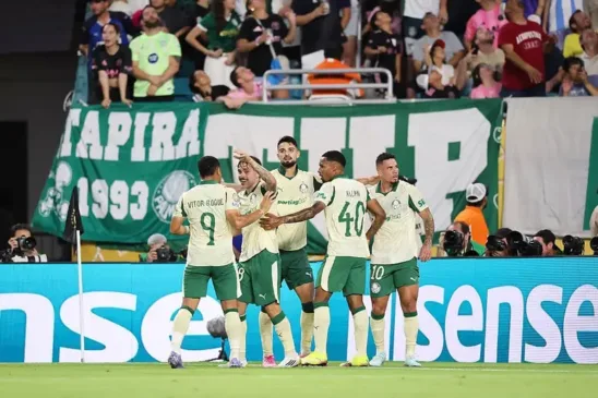 Palmeiras empata com Inter Miami e termina líder do grupo A