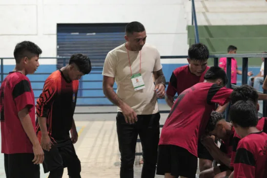 Escola Estadual Indígena participa pela terceira vez do Jogos Escolares de Roraima. (Foto: Ivonísio Lacerda)