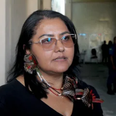 A nova coordenadora do Dsei Leste, Lindinalva Lopes Marques em entrevista à Folha BV
