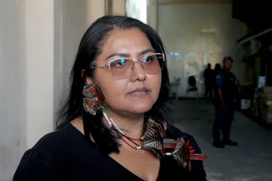 A nova coordenadora do Dsei Leste, Lindinalva Lopes Marques em entrevista à Folha BV
