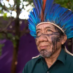 O ativista e artista plástico Bartô Macuxi
