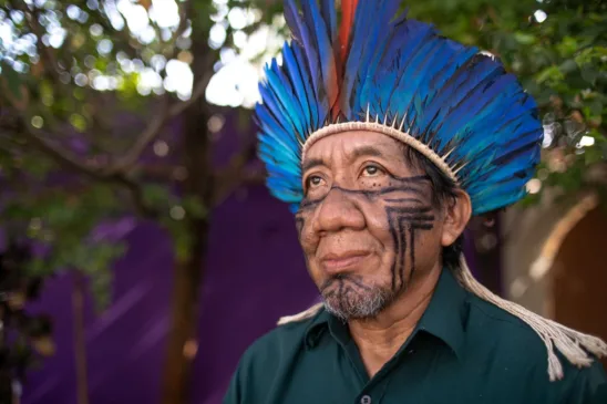 O ativista e artista plástico Bartô Macuxi