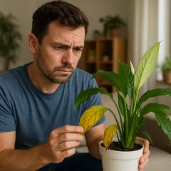 Sem drenagem ideal, o lírio-da-paz deixa de absorver nutrientes